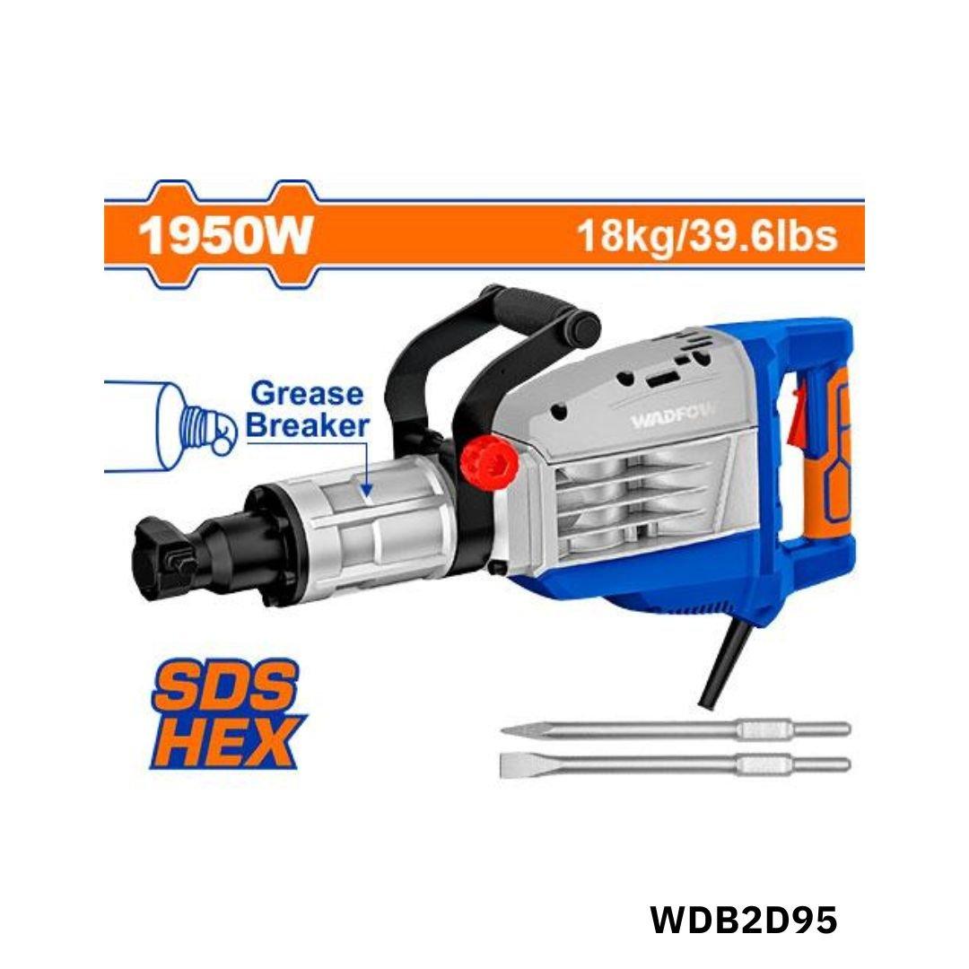 Wadfow Marteau piqueur 1950w 18kg WDB2D95