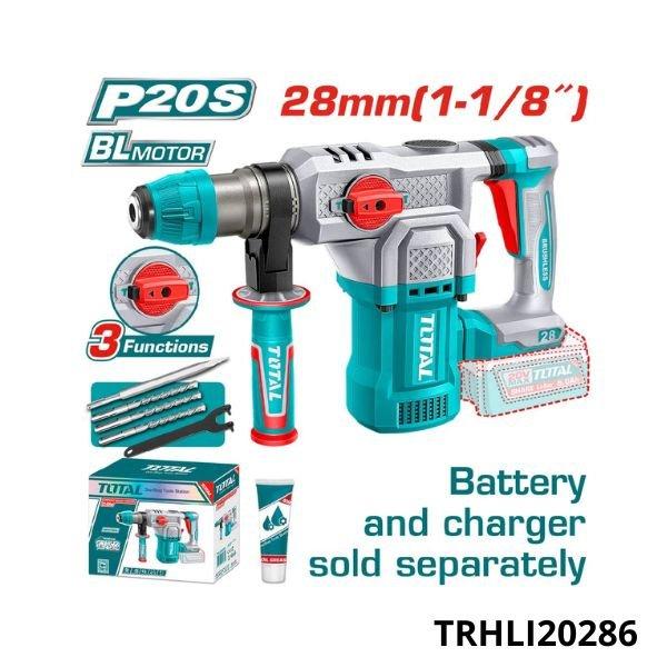 TOTAL Marteau performateur 20V 5AH S B TRHLI20286