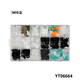 YATO Assortiment 160 clips garniture audi YT06664