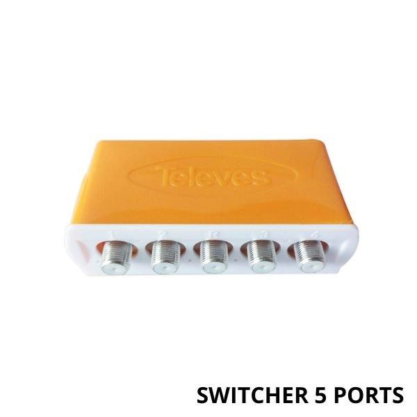 ELEVES Switcheur 5 ports 4×1 ART03189