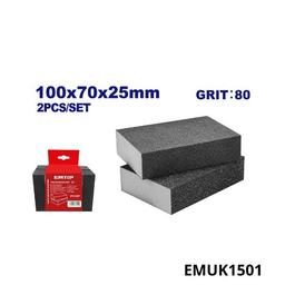 EMTOP Bloc poncage abrasif 80 EMUK1501