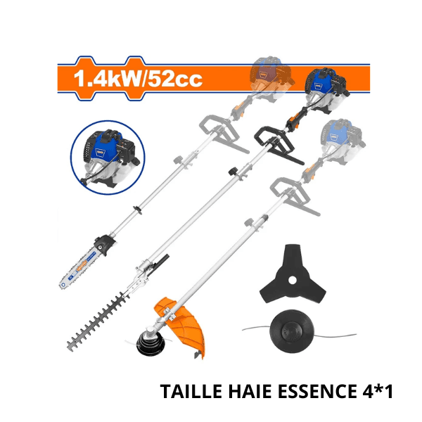 Wadfow Taille haie essence 4×1 WGM4552