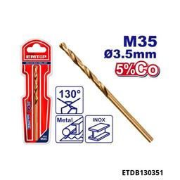 EMTOP Meche acier m35 hss 3.5mm ETDB130351