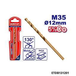 EMTOP Meche acier m35 hss 12mm ETDB131201