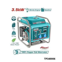TOTAL Groupe electrogene essence inverter 3.5kw TP340006