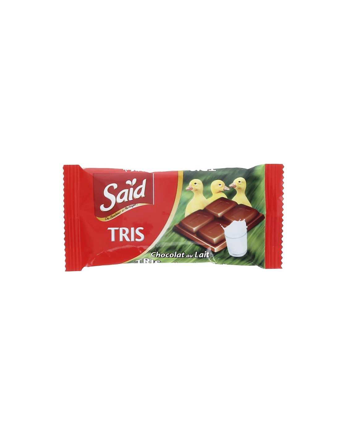 Chocolat Tris au lait said
