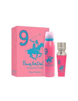 BEVERLY HILLS POLO CLUB WOMEN'S GIFT SET EDP + DEODORANT NINE