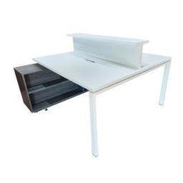 Travail Avec Séparation Lumineuse & Meuble De Rangement En MDF & Roncal