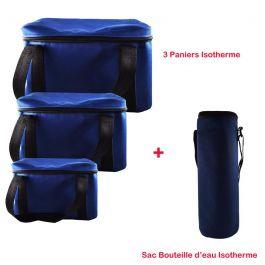 Trois Paniers + Sac Bouteille Isotherme