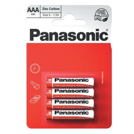 Panasonic 4x Piles Zinc-carbone R03 AAA 1.5 V