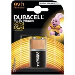 DURACELL Pile Plus Power 9 V 1 &Doré