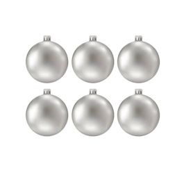 Boules de Décoration Pour Sapin Argent