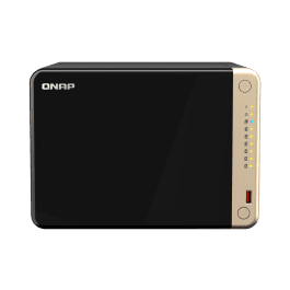 Serveur NAS QNAP TS664 Tour Quad Core 6 Baies