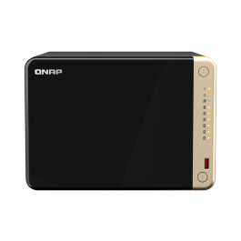 Serveur NAS QNAP TS664 Tour Quad Core 6 Baies