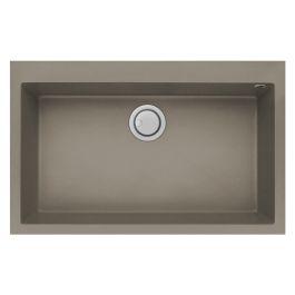 Focus Évier De Cuisine Encastrable Graniteck 1 Bac 80cm Tortora