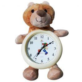 Horloge avec Ours en Peluche A122 Beige