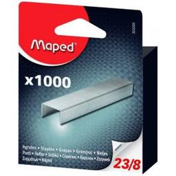 MAPED 23 8 en Fil Métallique Galvanisé 1000 pièces