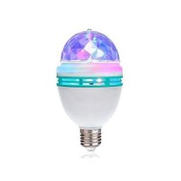 Tournante Ampoule Disco Led RGB 220V 3W LED-E27