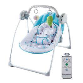 Balançoire Électrique Musicale AYE-1808A pour Bébé
