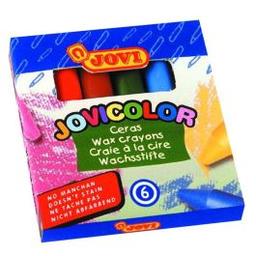 Crayons De Cire JOVI Wax Couleurs Assortis