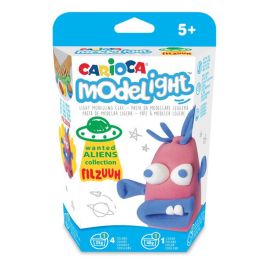 Boîte de pâte à modeler CARIOCA MODELIGHT ALIENS FIZUUH