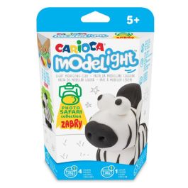 Boîte de pâte à modeler CARIOCA MODELIGHT SAFARI ZABRY