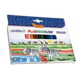 JOVI Boite De 24 Crayons De Cire Plastique Couleurs assortis