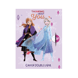 Cahier Double Ligne YAMAMA DISNEY 80Gr