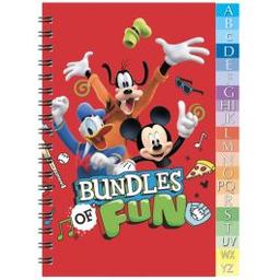 Yamama Carnet Répertoire DISNEY 80 Pages 70Gr