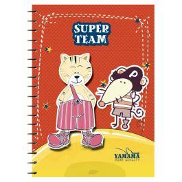 Carnet spirale YAMAMA 100 Pages 7.5 x 11 cm 70 Gr