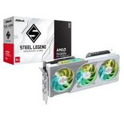 ASRock Carte Graphique AMD Radeon RX 9060 XT Steel Legend