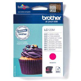 Brother Cartouche Jet d'Encre LC123M Magenta