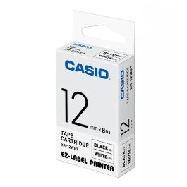 Cassette à Ruban CASIO XR-12WEI 12 mm Sur