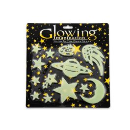 CLOWING IMAGINATION GALAXY GLOWING IN THE DEARK STARS
