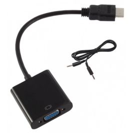 Convertisseur HDMI Mâle Vers VGA femelle + audio