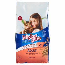 Croquettes complètes Miglior Gatto au saumon pour chats 2 kg