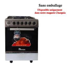 Cuisinière à Gaz UNIONAIRE C6060S3VFC 60cm 4 Feux Inox