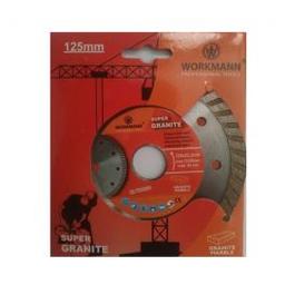 Diamant Disque Granit WORKMANN DDG125 125 mm x 22,2 mm