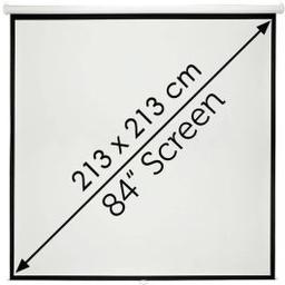Projection TELON Mural 213 x 213 cm