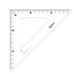 Graduée MAPED 21 cm 45° 146123 -Transparent