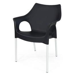 Ibiza Fauteuil avec Socle Aluminium