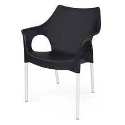 Ibiza Fauteuil avec Socle Aluminium