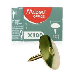 Maped Punaise Cuivrée 10mm 100 Piéces