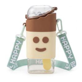 Gourde Enfant Réutilisable SMILE Marron