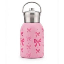 Thermos Isotherme Nœuds Roses Pour Filles