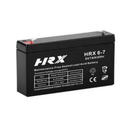 Plomb Batterie Rechargeable HRX 6V 7Ah