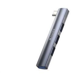 Hub USB BAVIN H17 Type-C 4-en-1 3 Ports USB 2.0 + 1 Port USB 3.0
