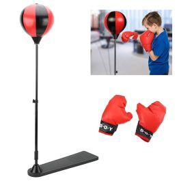 Boxe Réglable pour Enfants Sac de Frappe