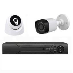 Surveillance MIPVISION XDVR + 1 Caméra Intérieur + 1 Caméra Extérieur 2MP