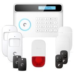 Système d'Alarme Sans Fil ETIGER S4 Combo Secual + Sirène Externe NVS-S7B